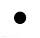12" Plain White Card Sleeve With Hole