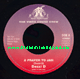 7" A Prayer To Jah/A Prayer dub - DEZZI D