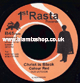 7" Christ Is Black/Version - COLOUR RED
