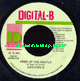 7" Free Up The People/Boom Rhythm - ANTHONY B