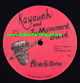 12" Have Fe Done/Blood Red - KAYAWAH & THE MOVEMNET BAND