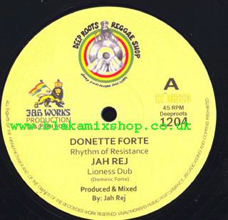 12" Rhythm Of Resistance [4 mixes] DONETTE FORTE
