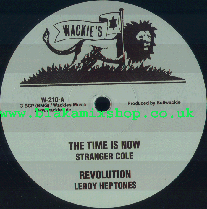 12" The Time Is Now/Revolution STRANGER COLE/LEROY HEPTONES