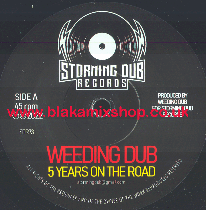 7" 5 Years On The Road/5 Dubs On The Road WEEDING DUB