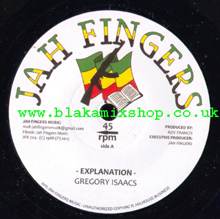 7" Explanation/Version GREGORY ISAACS