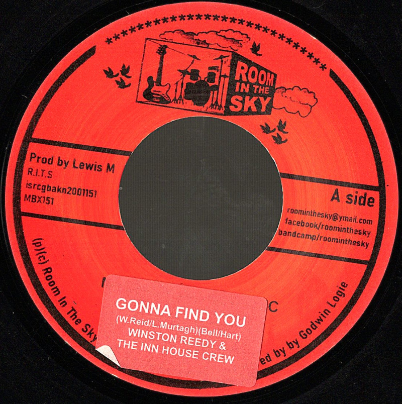 7" Gonna Find You/Version- WINSTON REEDY & INN HOUSE CREW