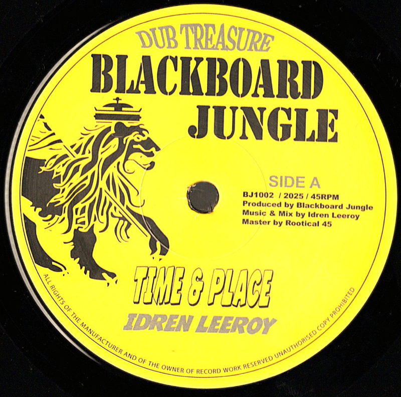 10" Time & Place/Struggling Minds- IDREN LEEROY