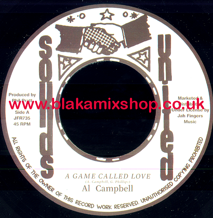 7" A Game Called Love/Version AL CAMPBELL