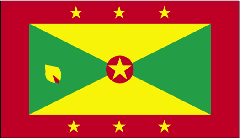 FLG Flag Fridge Magnet - GRENADA