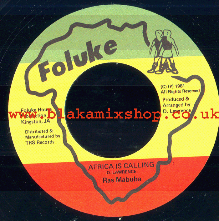 7" Africa Is Calling/Version RAS MABUKA