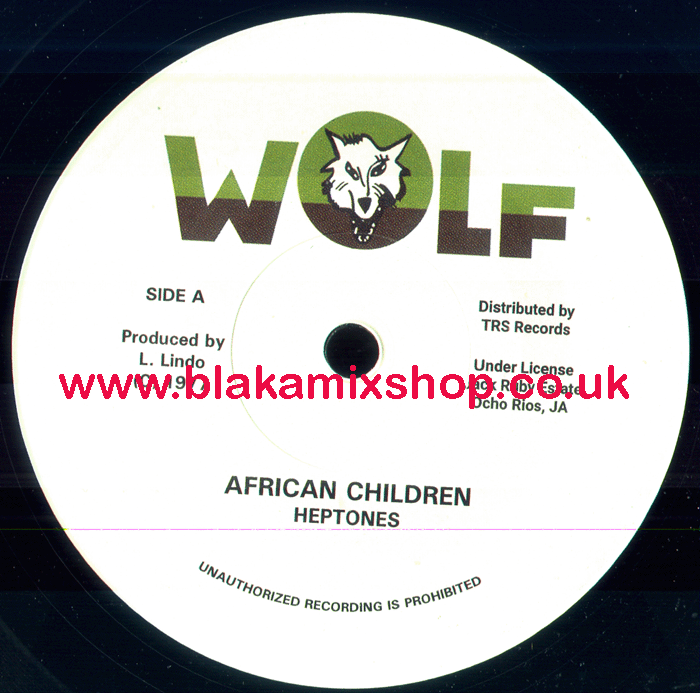 7" African Children/Dub HEPTONES