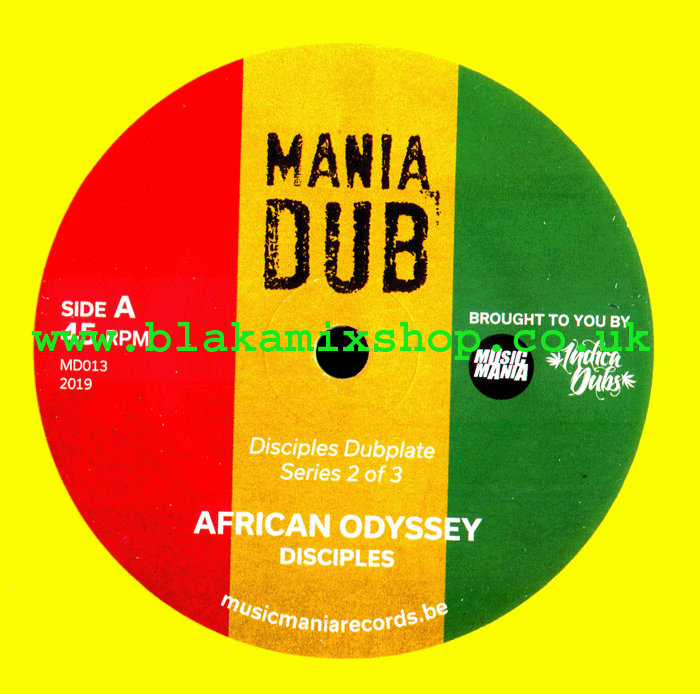 7" African Odyssey/Dub DISCIPLES