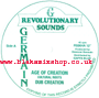 12" Age Of Creation [3 Mixes]-CULTURAL ROOTS/THE REVOLUTIONARIES