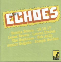 CD Black Echoes- VARIOUS