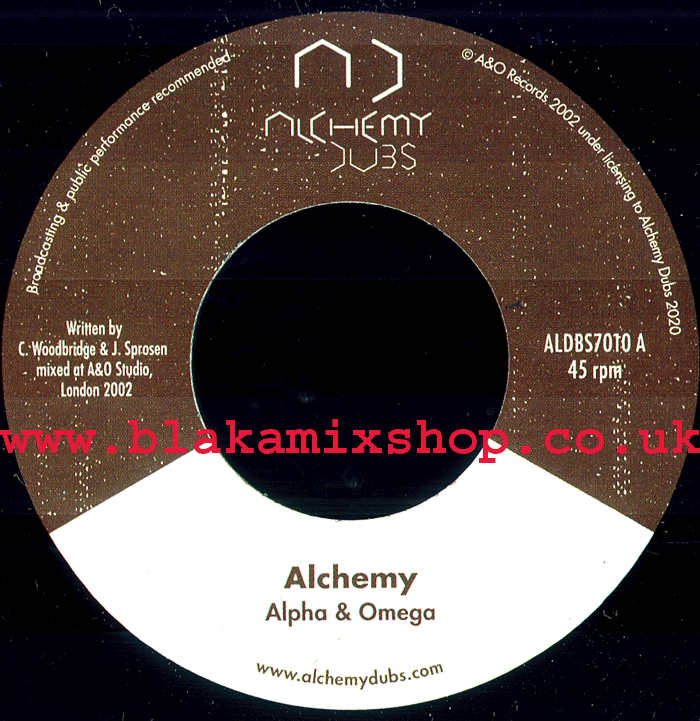 7" Alchemy/Dub ALPHA & OMEGA