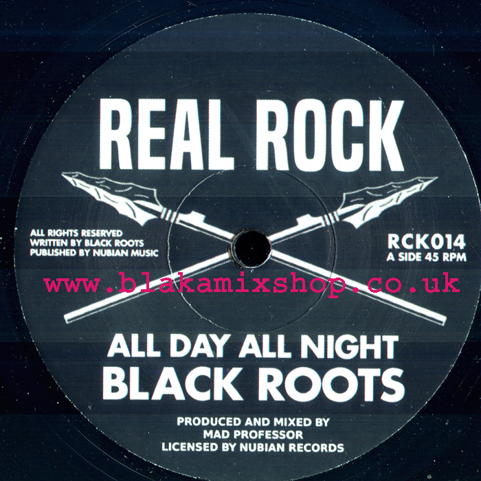 7" All Day All Night/Dub BLACK ROOTS