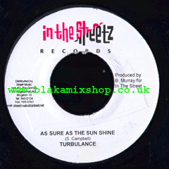 7" As Sure As The Sun Shine/Version - TURBULANCE