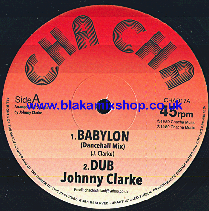 12" Babylon/False Ruler JOHNNY CLARKE/EARTH & STONE