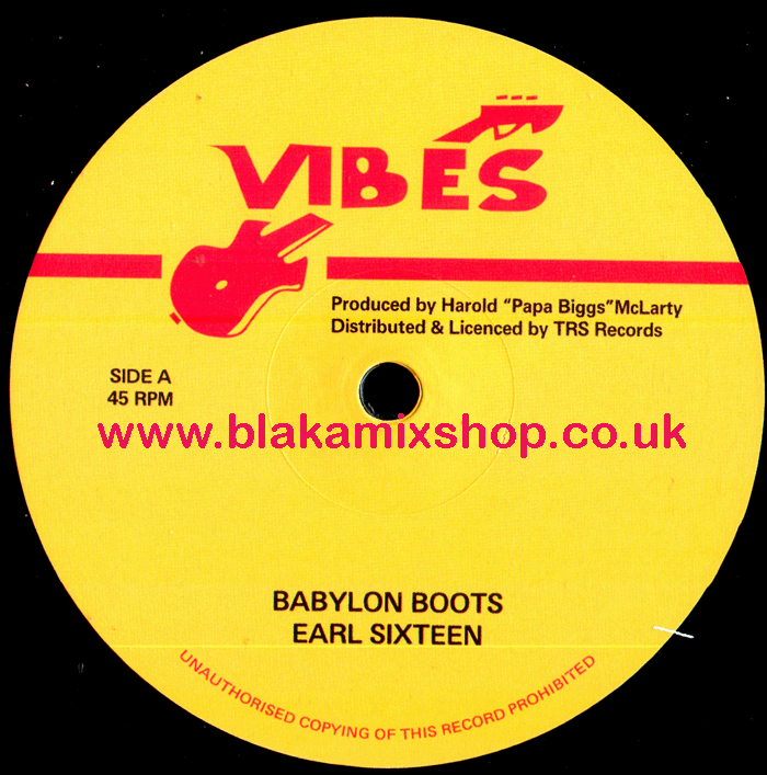 12" Babylon Boots/Version EARL SIXTEEN