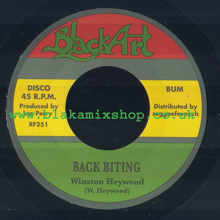 7" Back Biting/Version WINSTON HEYWOOD