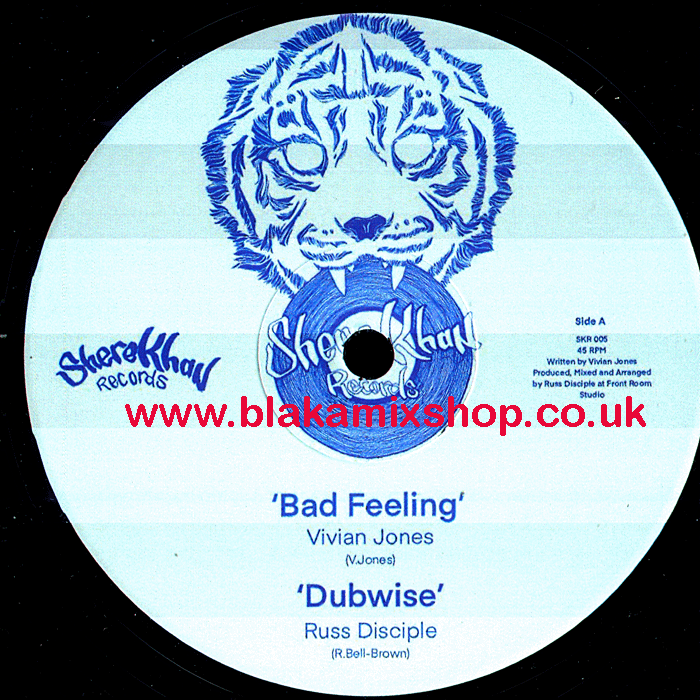12" Bad Feeling [3 Mixes] VIVAN JONES