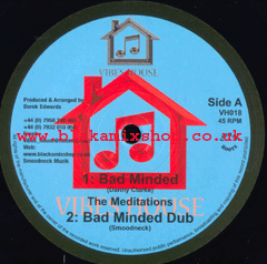 10" Bad Minded/Lion Strength- THE MEDITATIONS/DEZZI D
