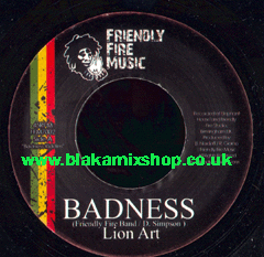 7" Badness/First Time LION ART/JAH MARNYAH