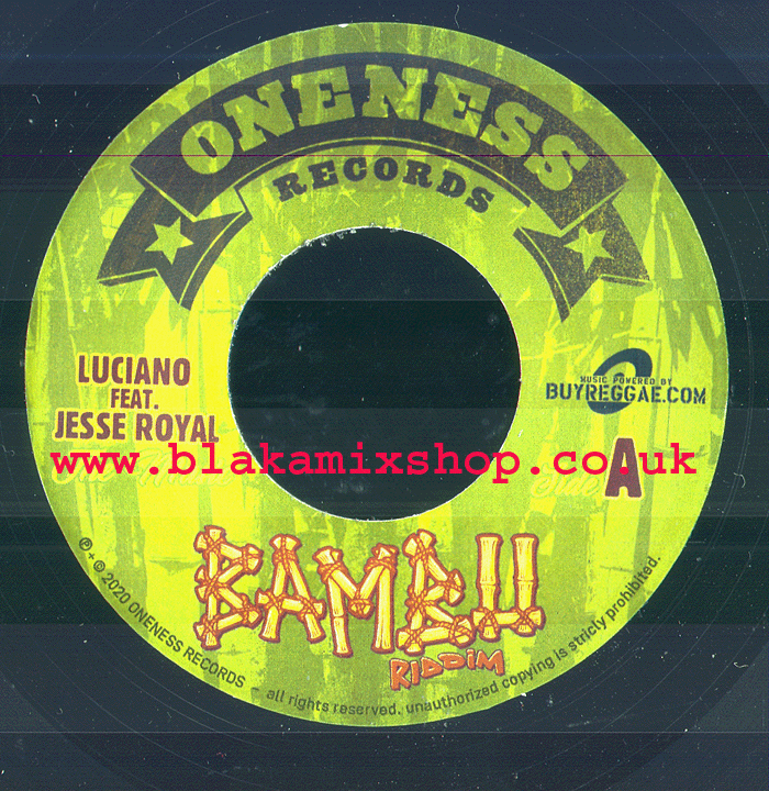 7" The Music/Instrumental LUCIANO ft. JESSE ROYAL