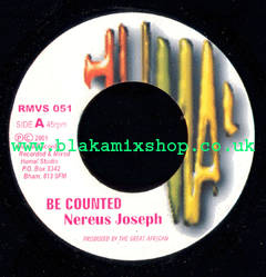 7" Be Counted/Determination Ridim NEREUS JOSEPH