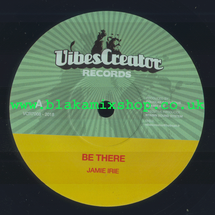 7" Be There/Dub Vision JAMIE IRIE