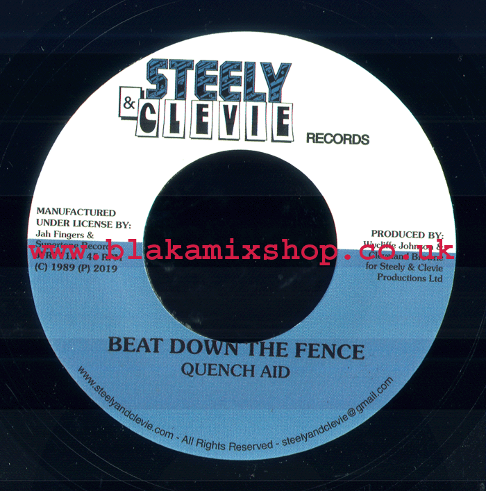 7" Beat Down The Fence/Version QUENCH AID