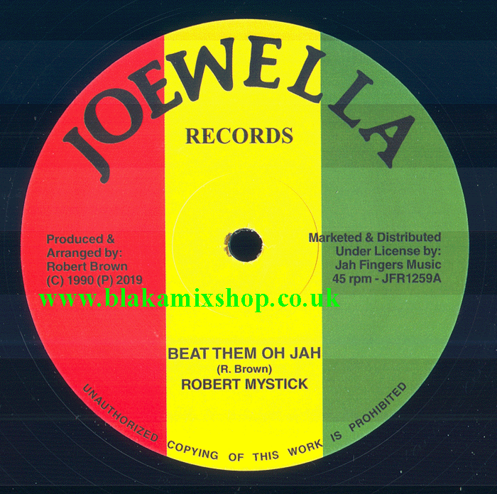 12" Beat Them Oh Jah/Version ROBERT MYSTICK