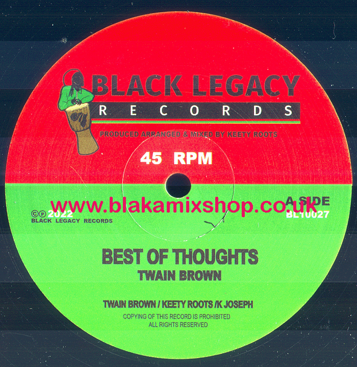 10" Best Of Thoughts [3 Mixes] TWAIN BROWN/KEETY ROOTS