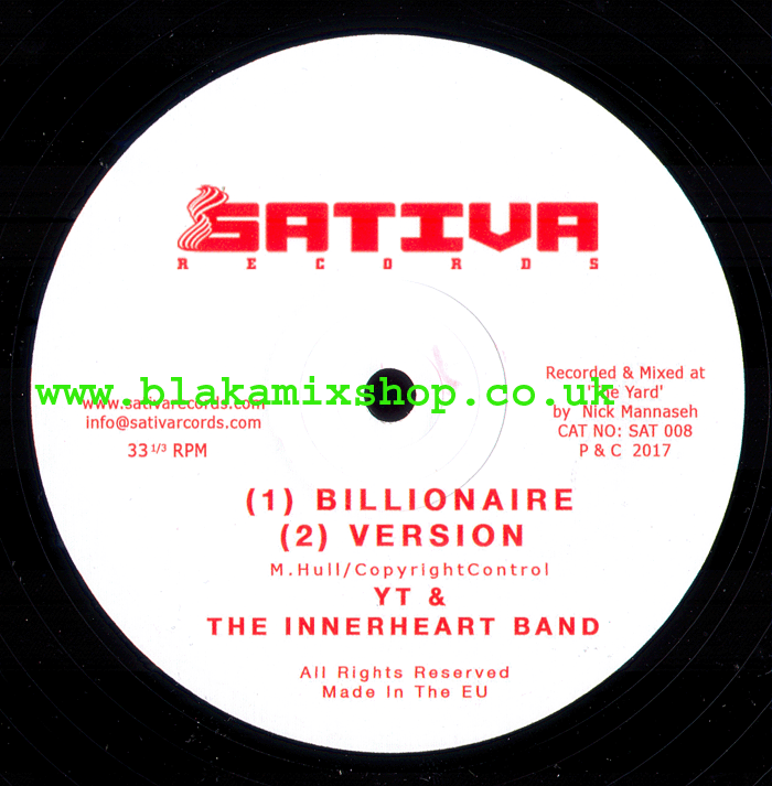 12" Billionaire/Plant More YT & THE INNERHEART BAND