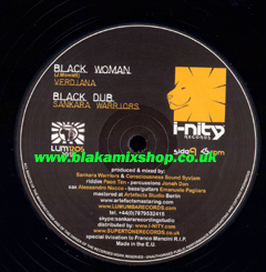 12" Black Woman/Stick To The Rule/Ghetto Pan Skank - VERDIANA/RO