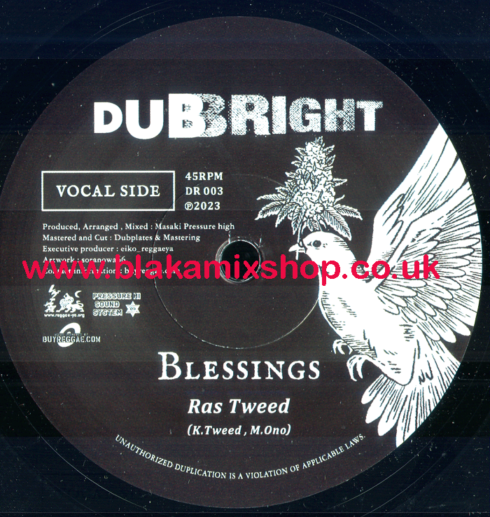 7" Blessings/Dub RAS TWEED