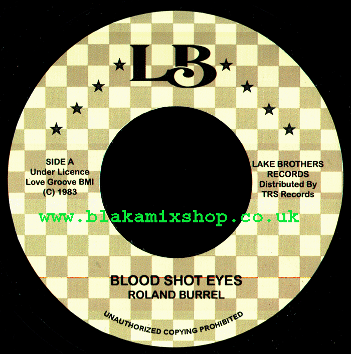 7" Blood Shot Eyes/Dub ROLAND DURREL