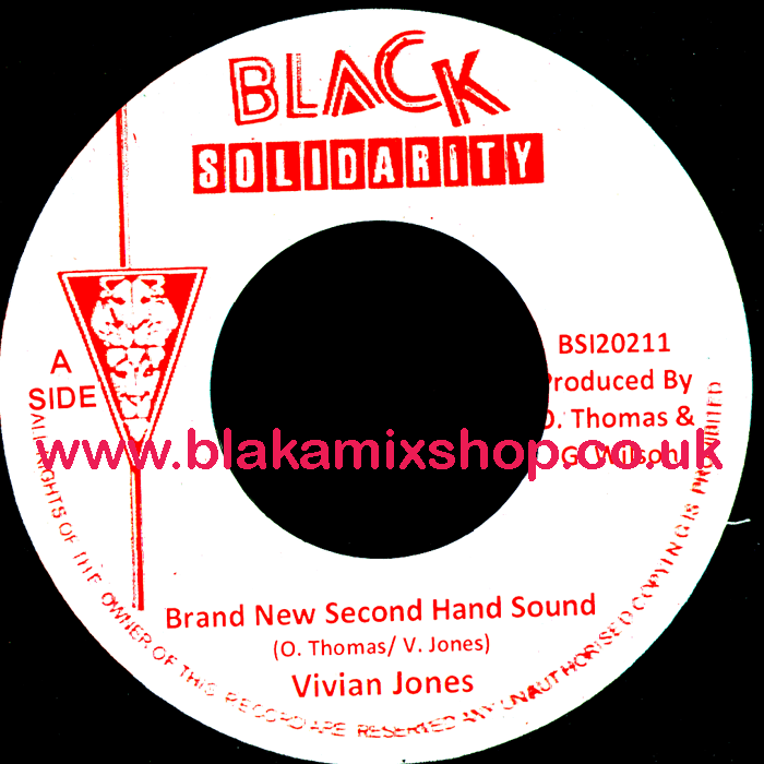 7" Brand New Second Hand Sound/Big Sound VIVIAN JONES/DUB GENE