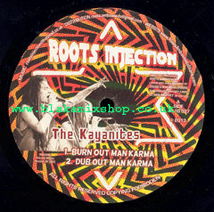 10" Burn Out Man Karma/Hold Your Temper THE KAYANITES