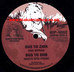 10" Bus To Zion/Breizh Station Dub - RAS MYKHA/SHAKY NORMAN