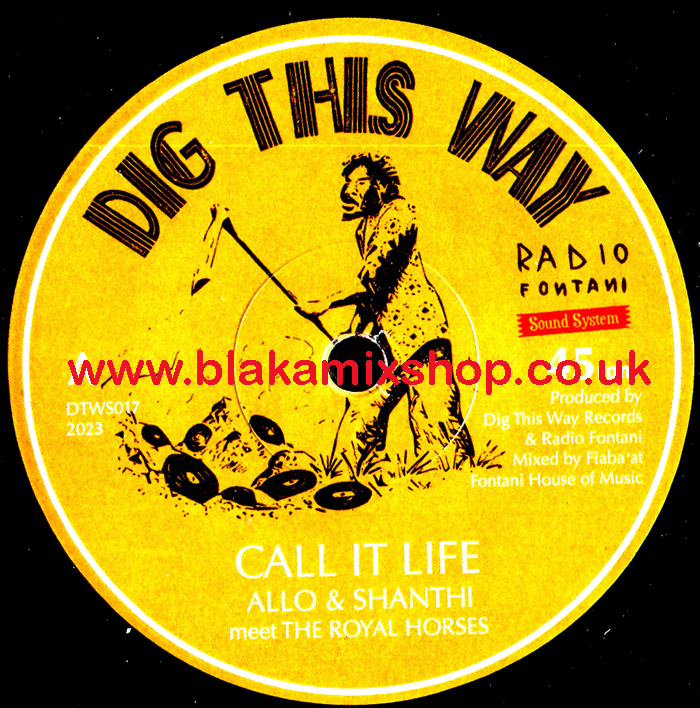 7" Call It Life/Dub ALLO & SHANTHI