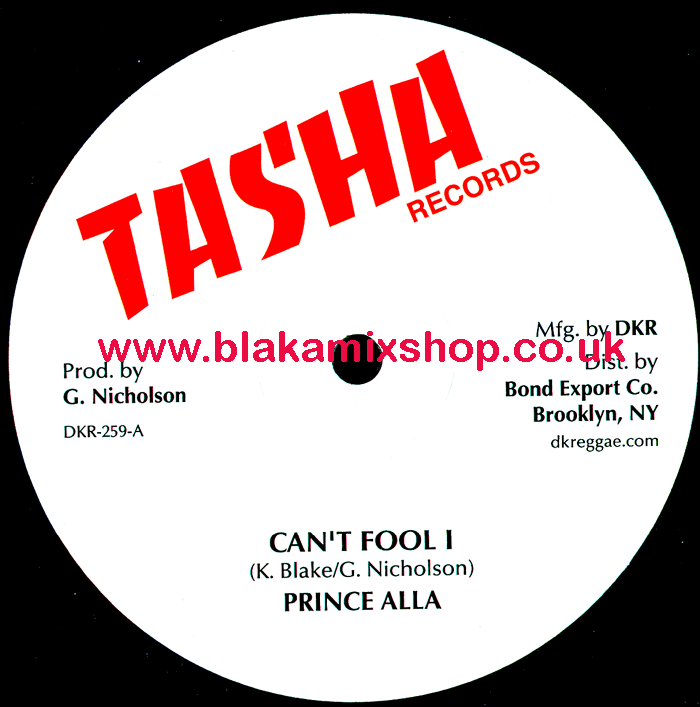 12" Can't Fool I/Easy Skanking PRINCE ALLA