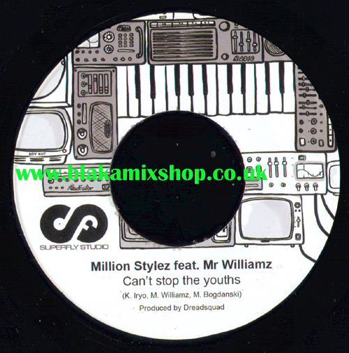 7" Can't Stop The Youths/That Is Life [rmx] MILLION STYLEZ ft.