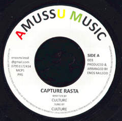 7" Capture Rasta/Capturer CULTURE