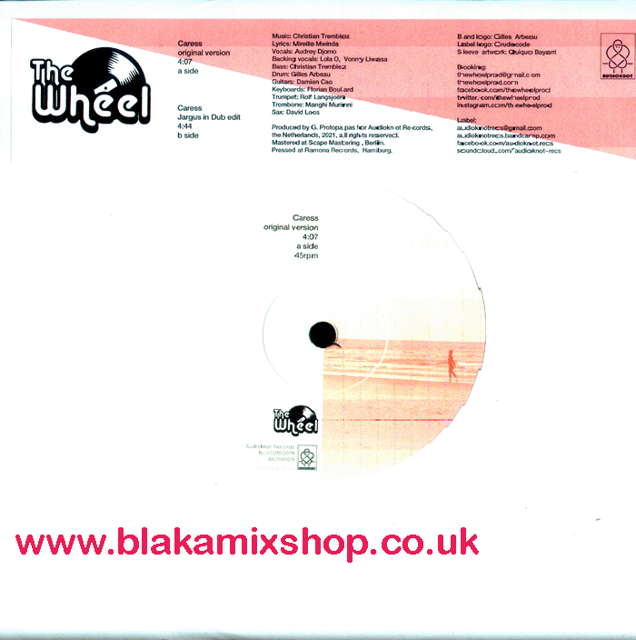 7" Caress/Dub AUDREY DJOMO