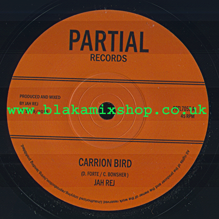 7" Carrion Bird/John Crow JAH REJ