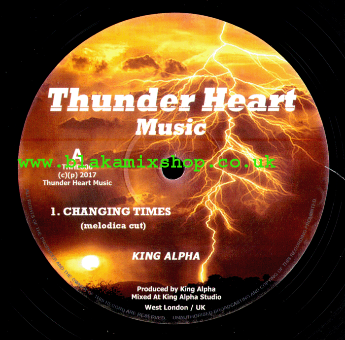12" Changing Times/Dubbing Times KING ALPHA