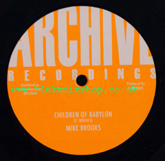 12" Children Of Babylon [3 Mixes] MIKE BROOKS