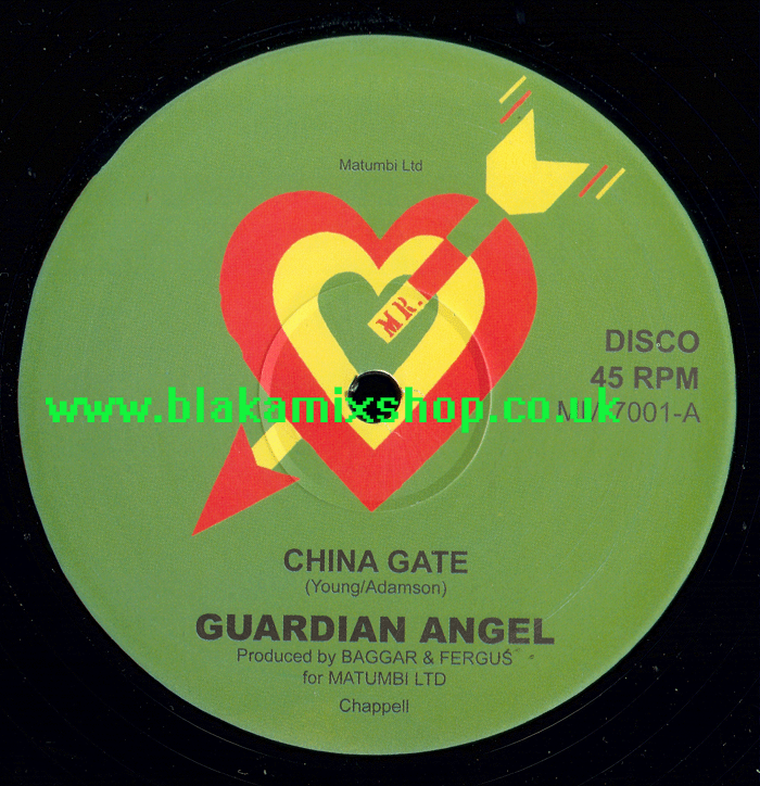 12" China Gate/Gerrard Street GUARDIAN ANGEL