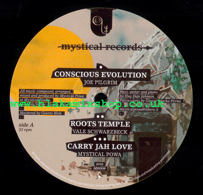 12" Conscious Evolution/Strictly Love JOE PILGRIM/IYAH RANKS/S